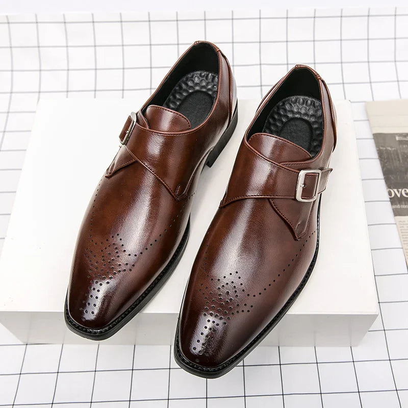 Aart | Elegante mocassin met gesp
