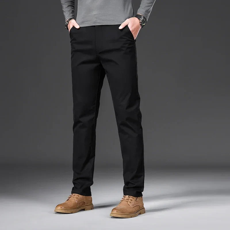Thijs | Klassieke zwarte broek