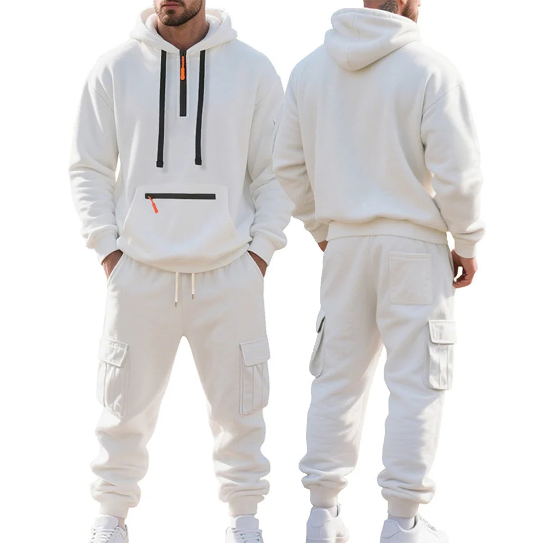 Jeffrey | Comfortabele hoodie en cargobrock