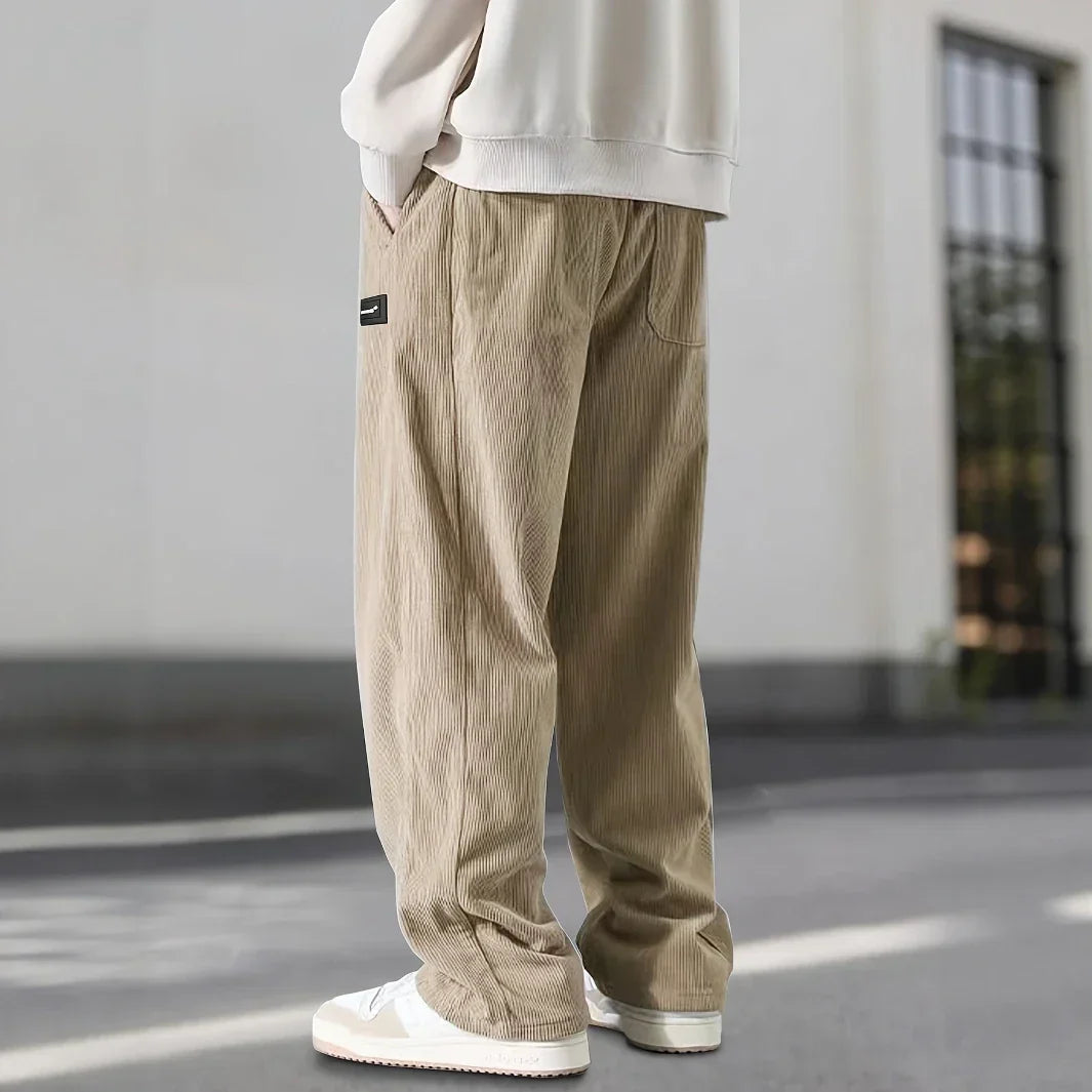 Melle | Ribfluwelen broek