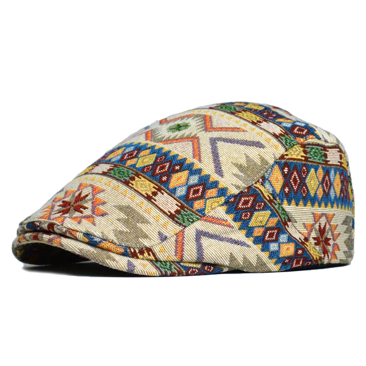 Kars | Patterned Flat Cap Accessoires