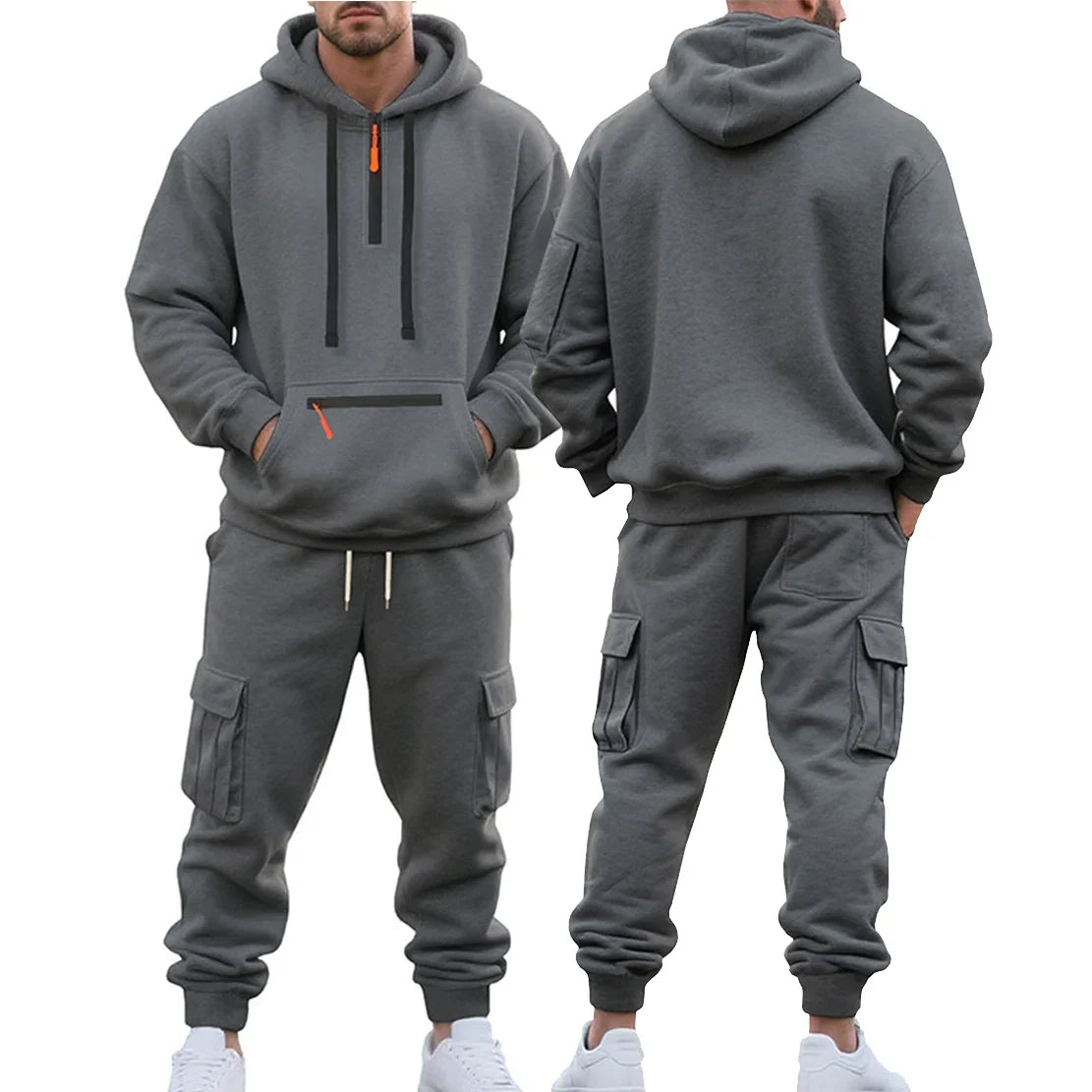 Jeffrey | Comfortabele hoodie en cargobrock