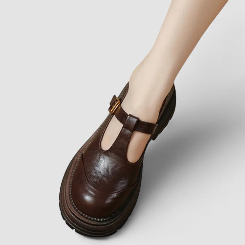Semra | Comfortabele plateau schoenen
