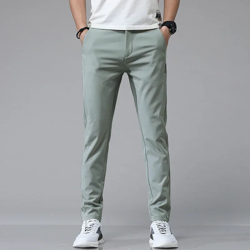 Timo | Lichte slim-fit broek