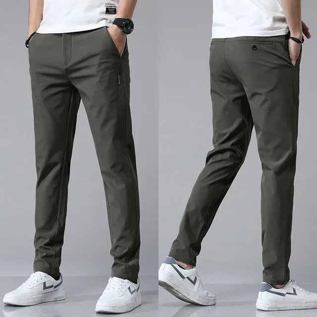 Timo | Lichte slim-fit broek