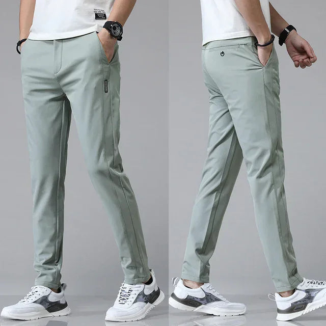 Timo | Lichte slim-fit broek
