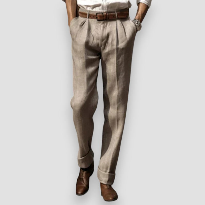 Pepijn | Klassieke Linnen Broek