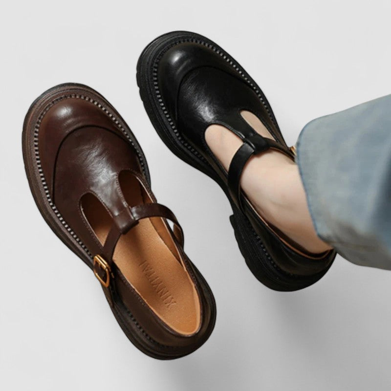 Semra | Comfortabele plateau schoenen