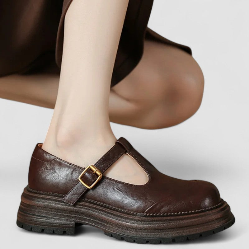 Semra | Comfortabele plateau schoenen