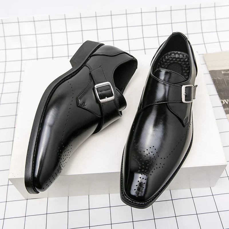 Aart | Elegante mocassin met gesp