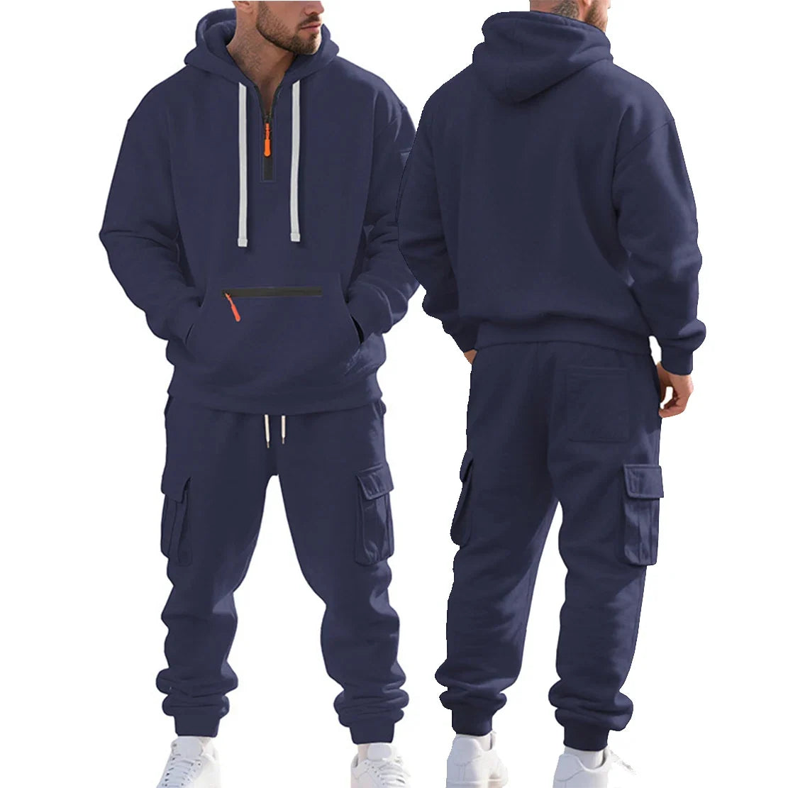 Jeffrey | Comfortabele hoodie en cargobrock
