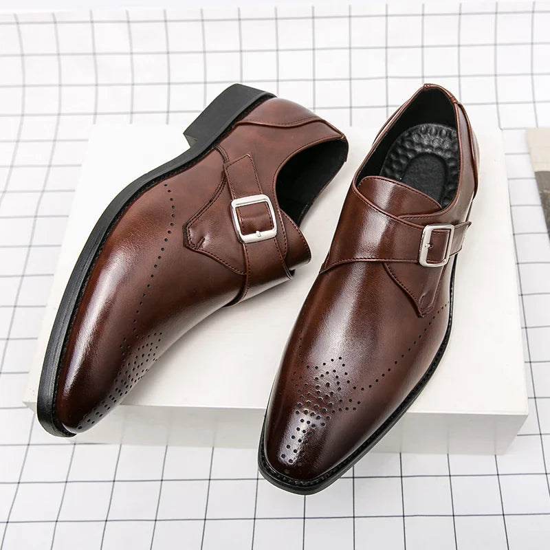 Aart | Elegante mocassin met gesp