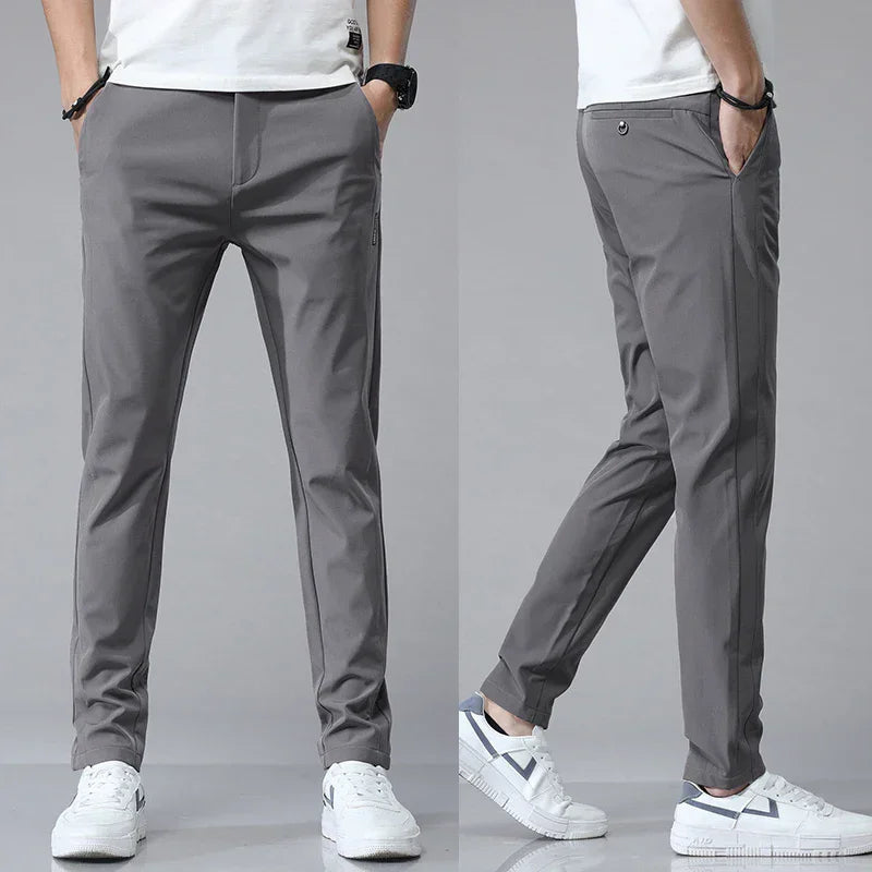 Timo | Lichte slim-fit broek