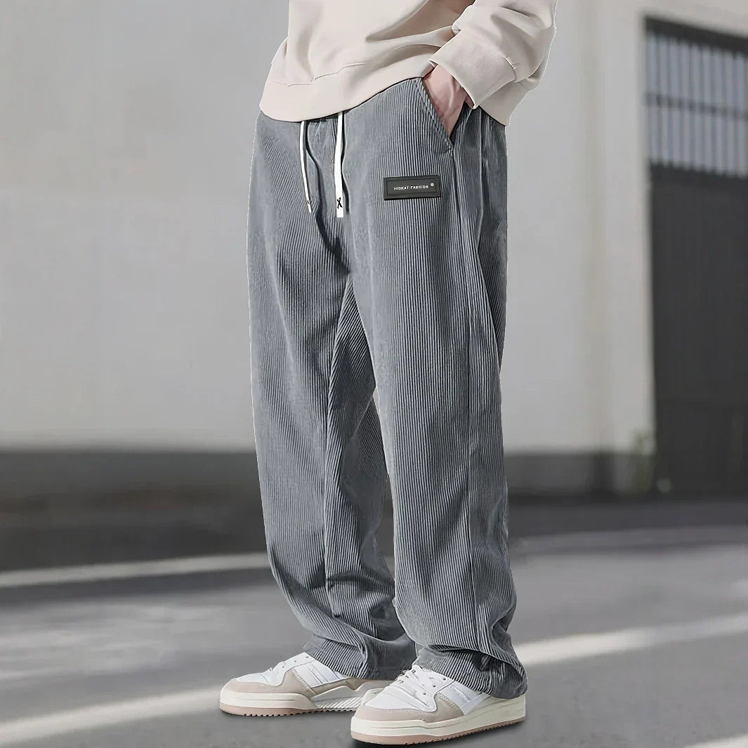 Melle | Ribfluwelen broek