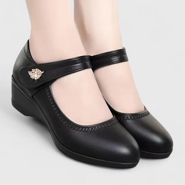 Sarita | Comfortabele Schoenen met sleehak