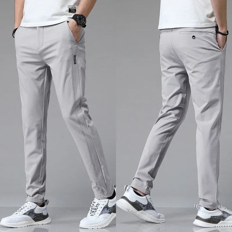 Timo | Lichte slim-fit broek