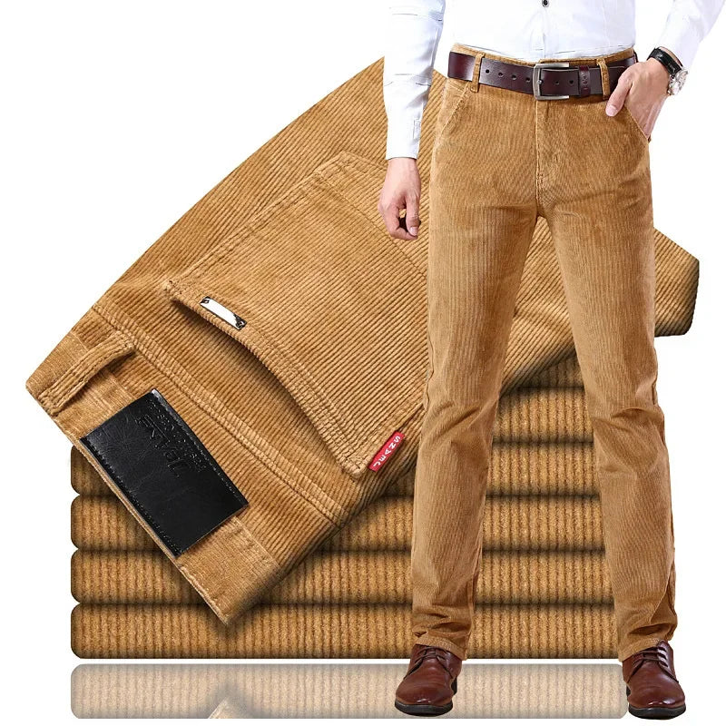 Robbert | Ribfluwelen broek