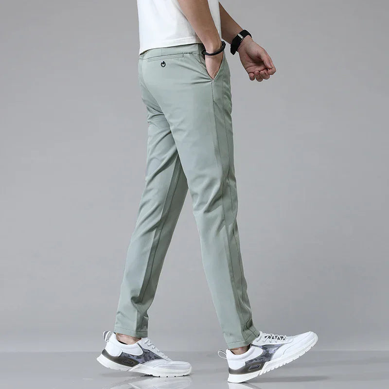 Timo | Lichte slim-fit broek