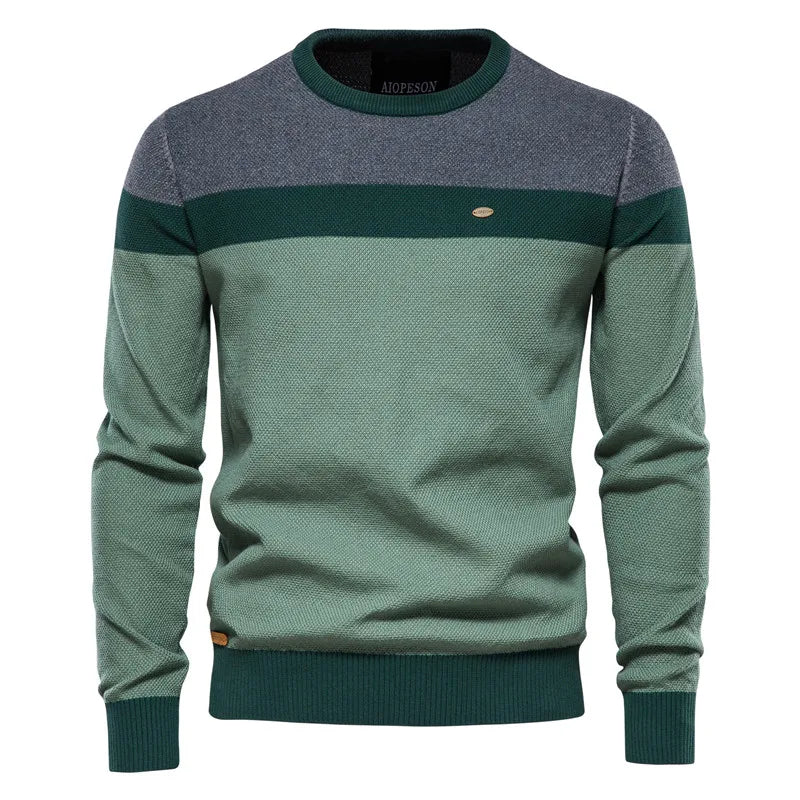 Roderick | Gestreepte crewneck trui
