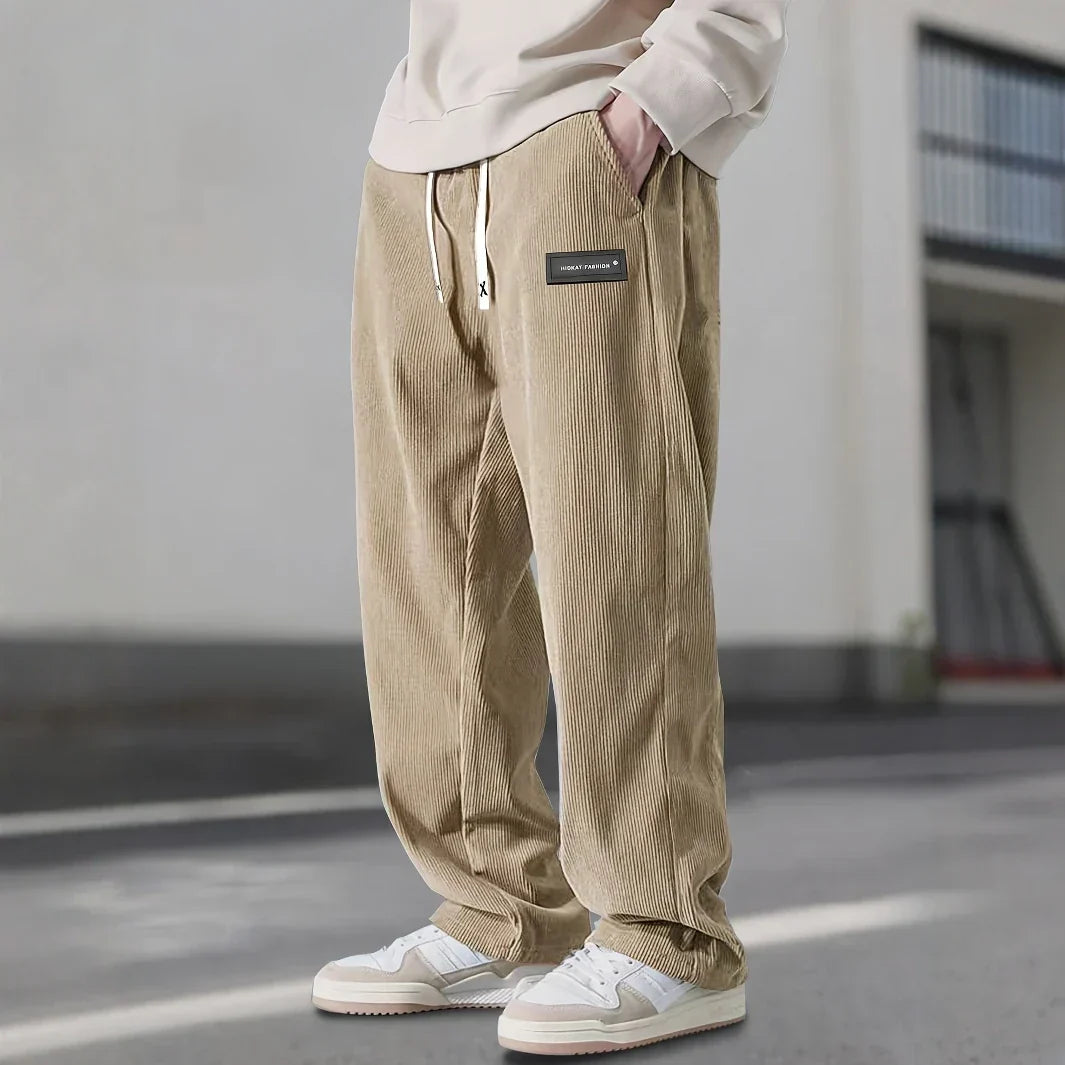 Ramon | Ribfluwelen broek