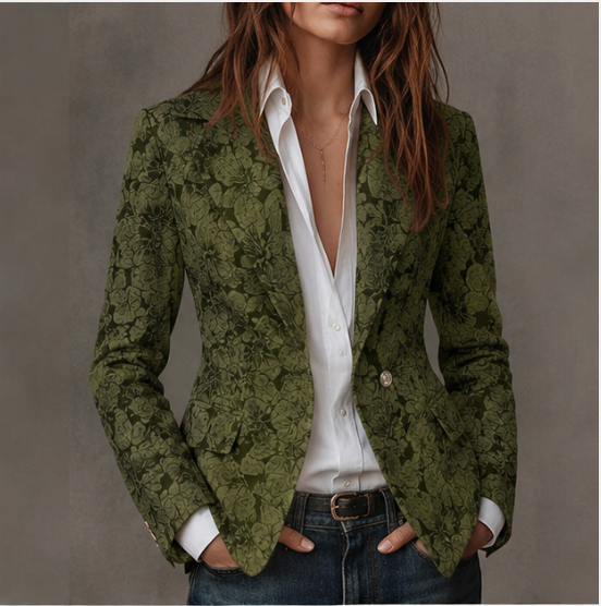 Bernadine | Jacquard Blazer