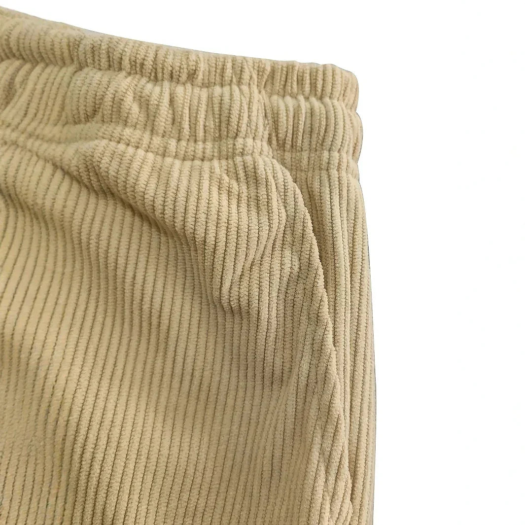 Ramon | Ribfluwelen broek