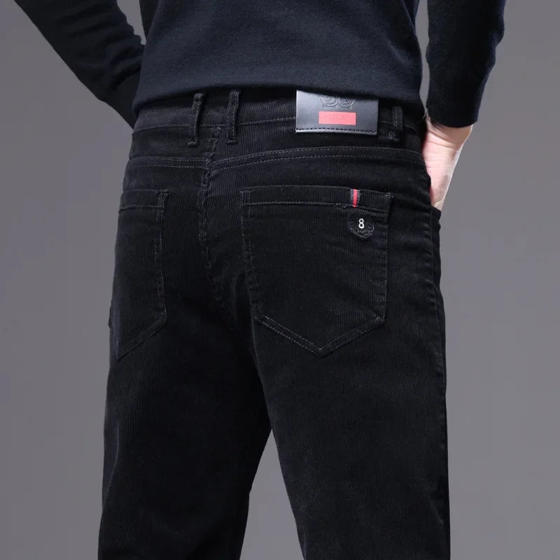 Robbert | Ribfluwelen broek