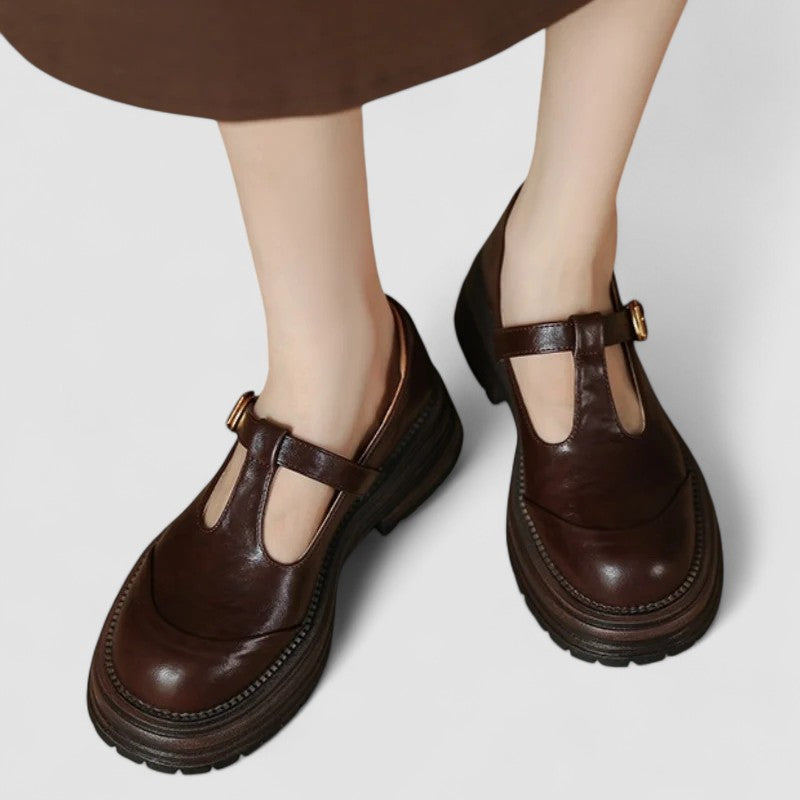 Semra | Comfortabele plateau schoenen