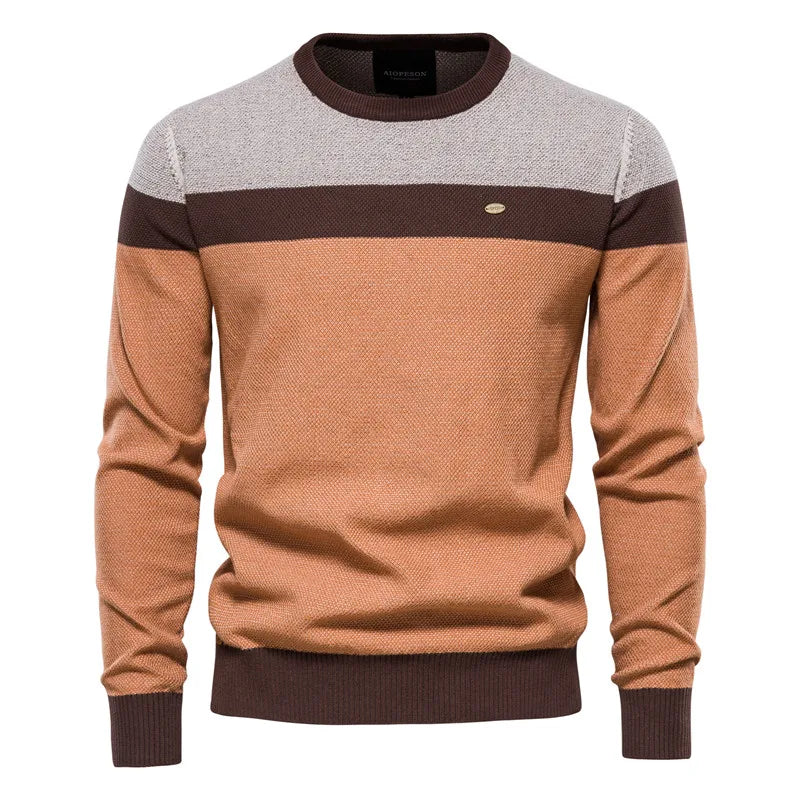 Roderick | Gestreepte crewneck trui