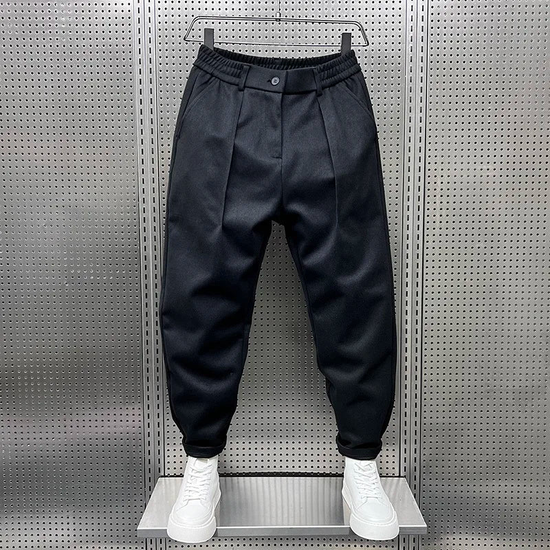 Coen | Geplooide jogger broek