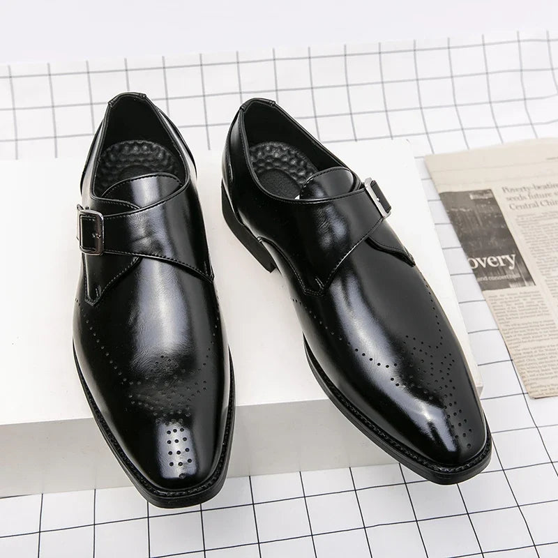 Aart | Elegante mocassin met gesp