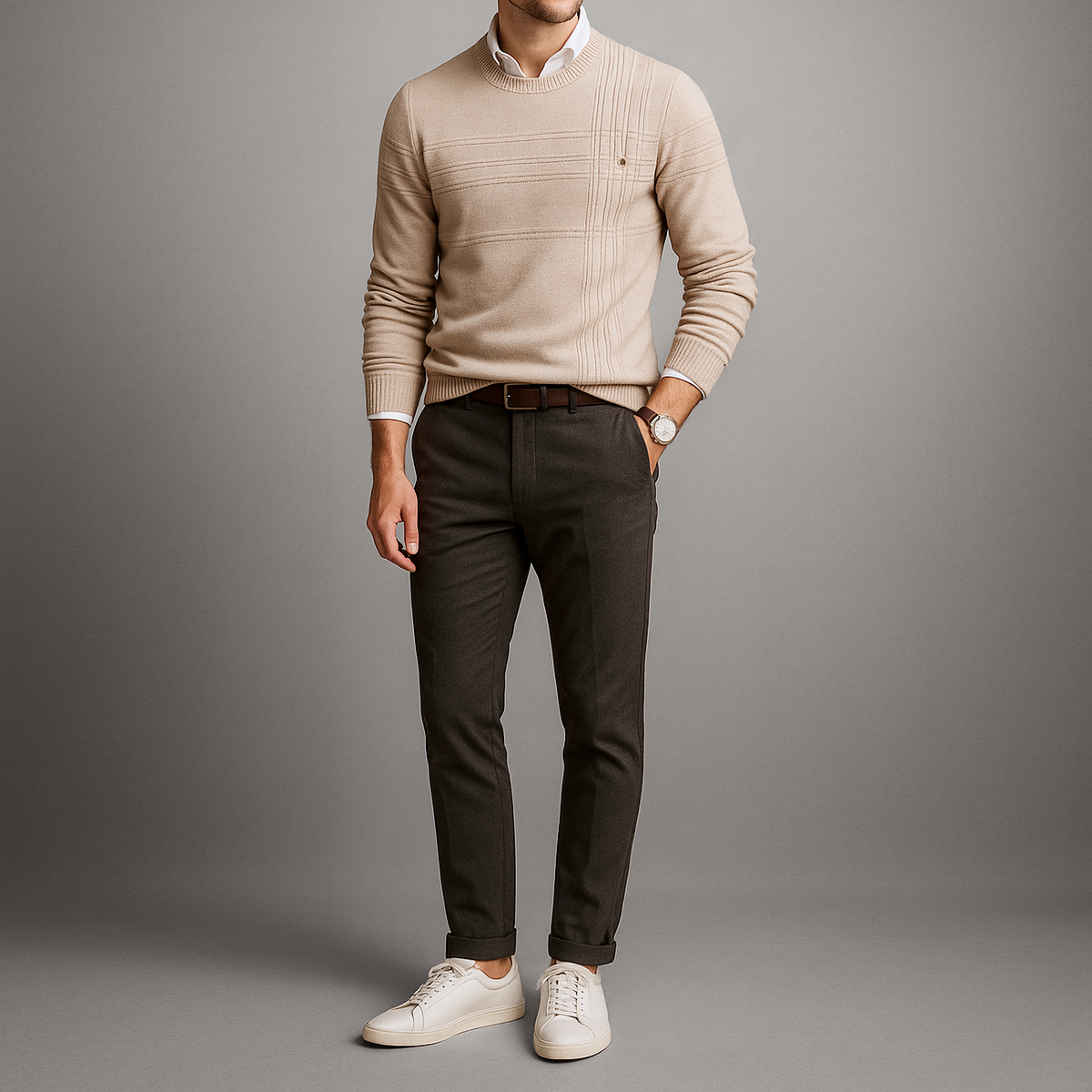 Reinier | Truien met textuurdetails