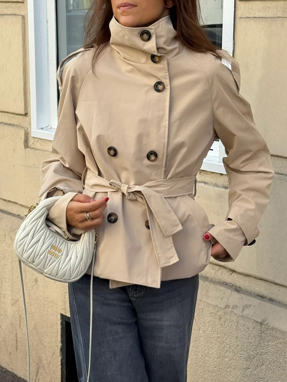 Marinka | Getailleerde Blazer-Jas met Waterafstotende Bescherming