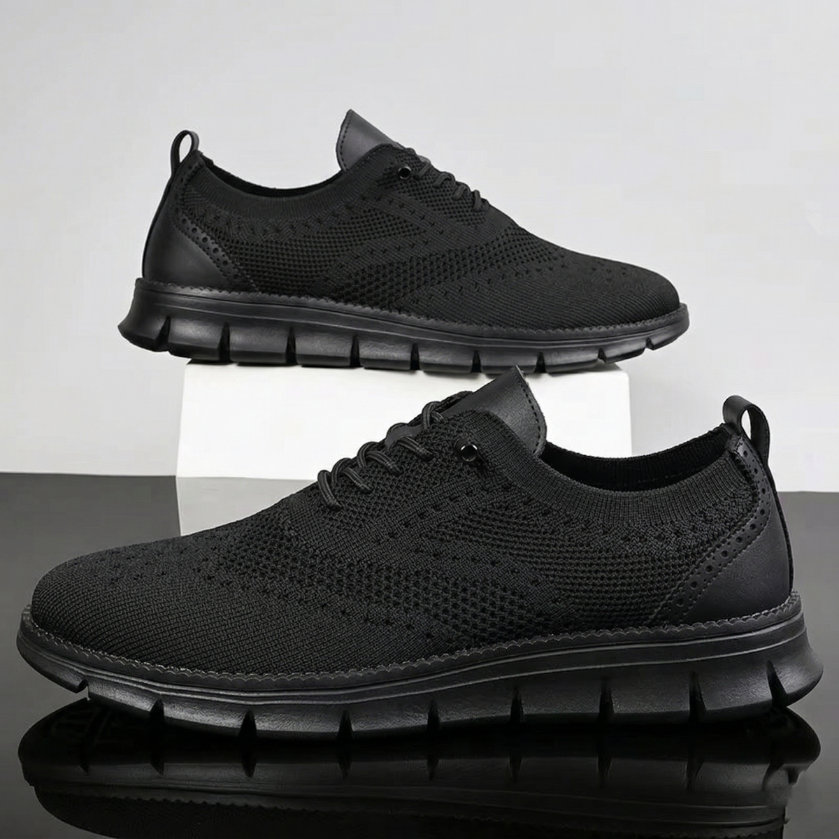 Mitchell | Sportieve Oxford sneakers