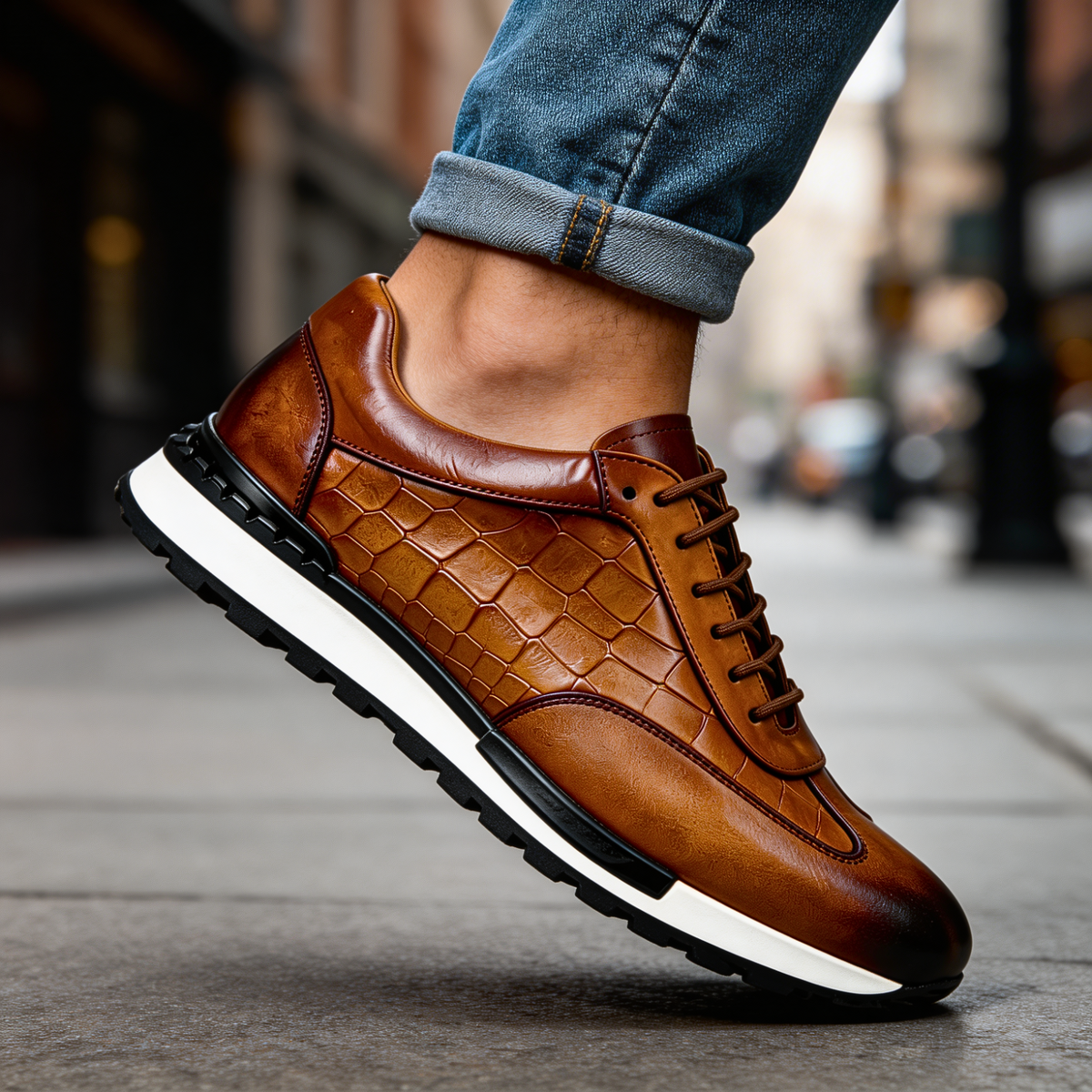 Simon | Sportieve sneakers schoenen