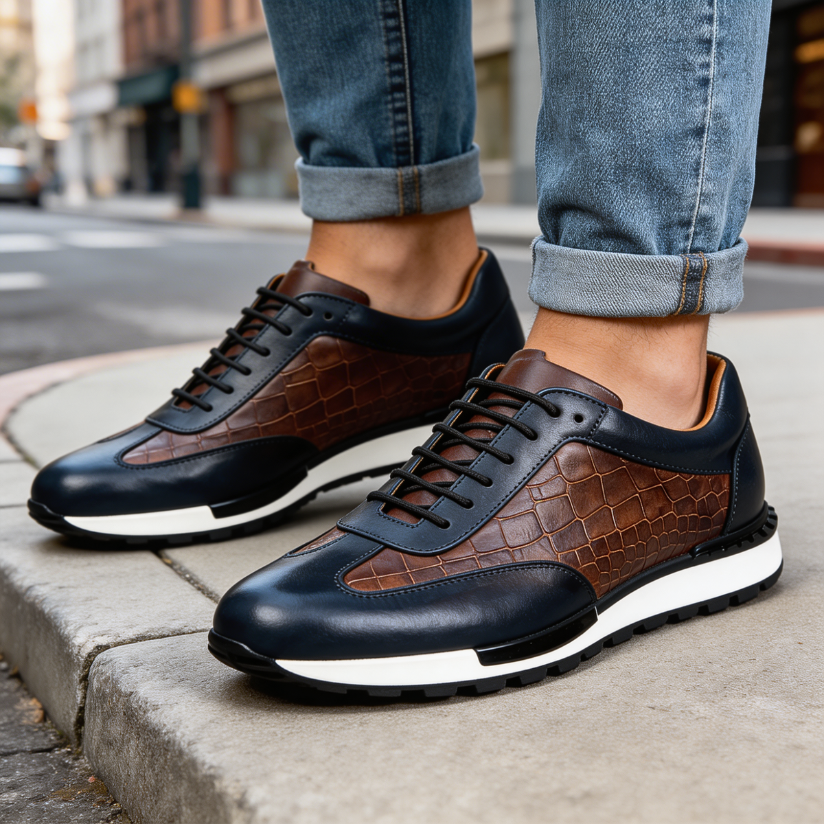 Simon | Sportieve sneakers schoenen