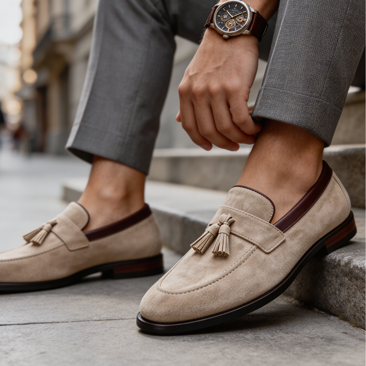 Geert | Elegante schoenen met kwastjes