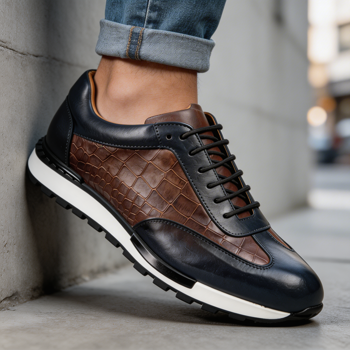 Simon | Sportieve sneakers schoenen