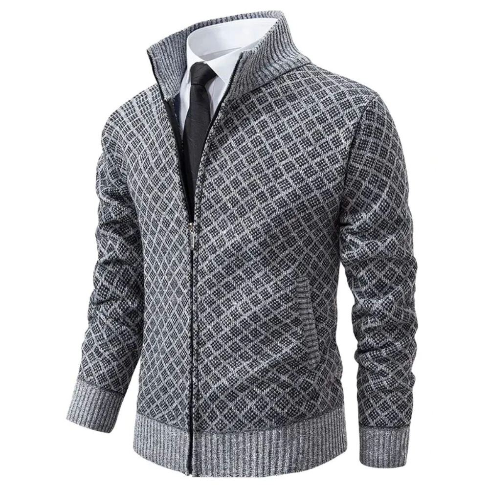Yannick | Gebreid vest met rits