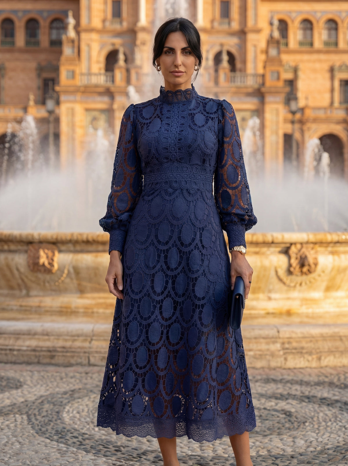 Elegante Carmona Jurk – Maison Claire et Sylvie