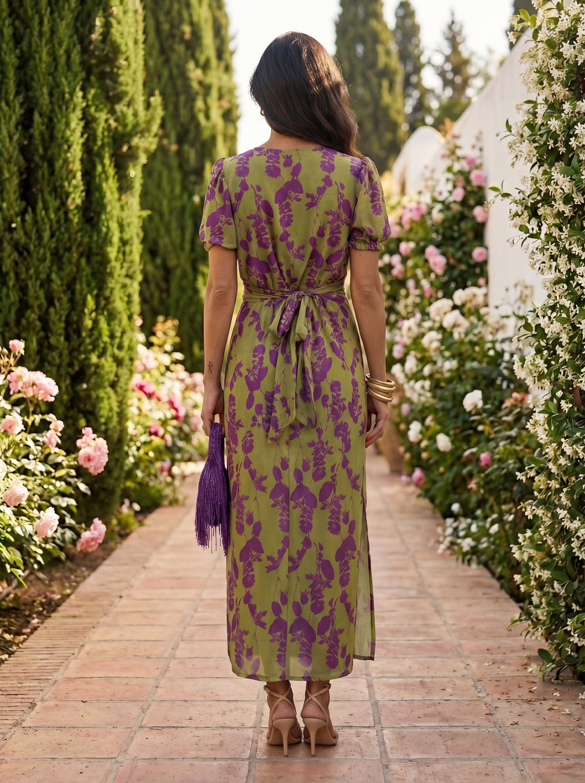Elegante Lange Jurk - Collectie Maison Claire en Sylvie