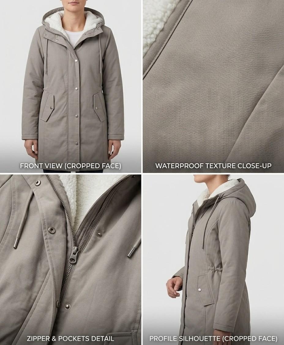 Jinte | Warme waterdichte parka