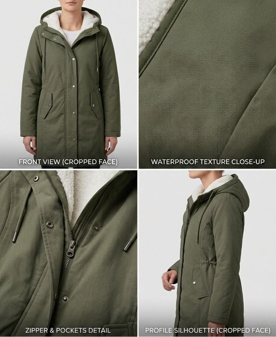 Jinte | Warme waterdichte parka