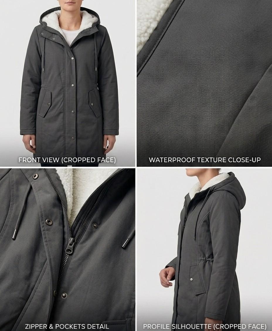 Jinte | Warme waterdichte parka
