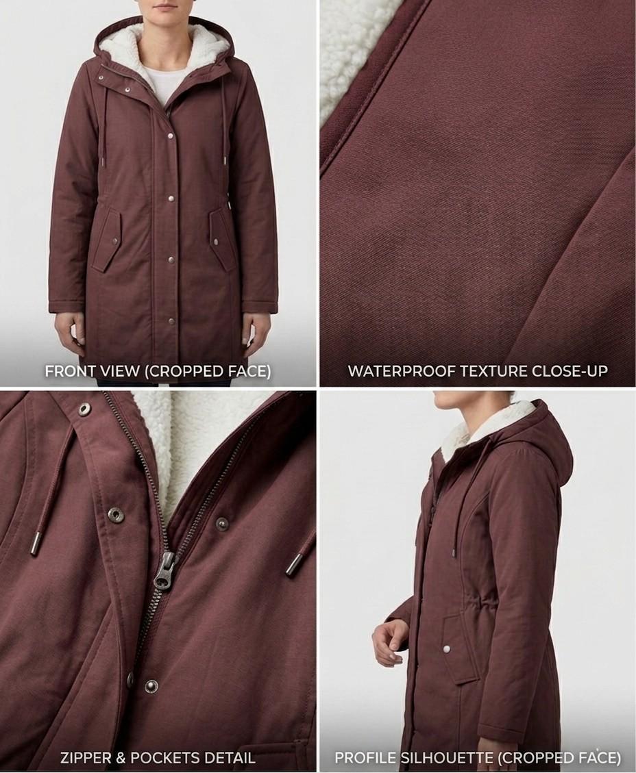 Jinte | Warme waterdichte parka