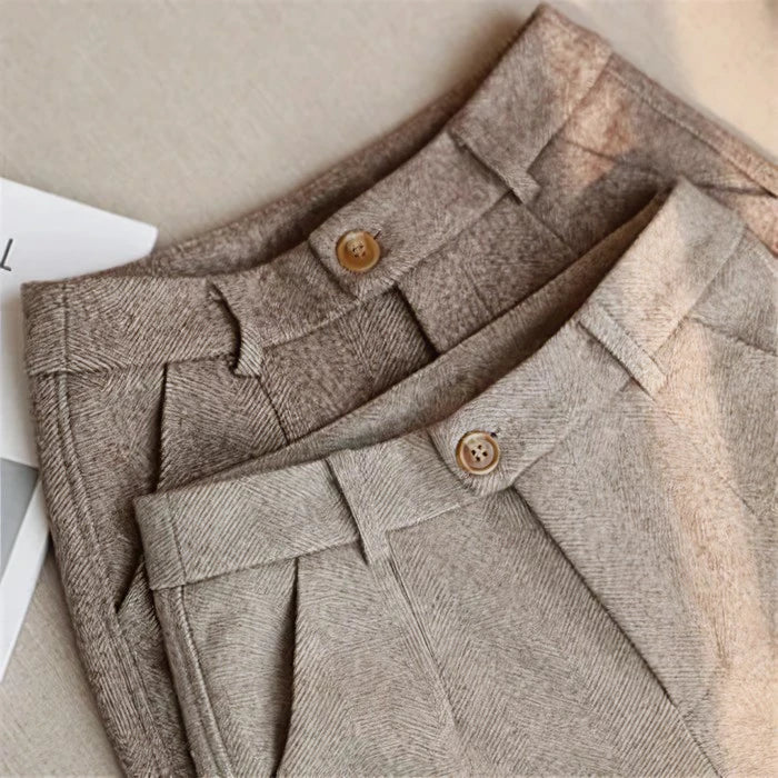 Dolf | Elegante plissé broek