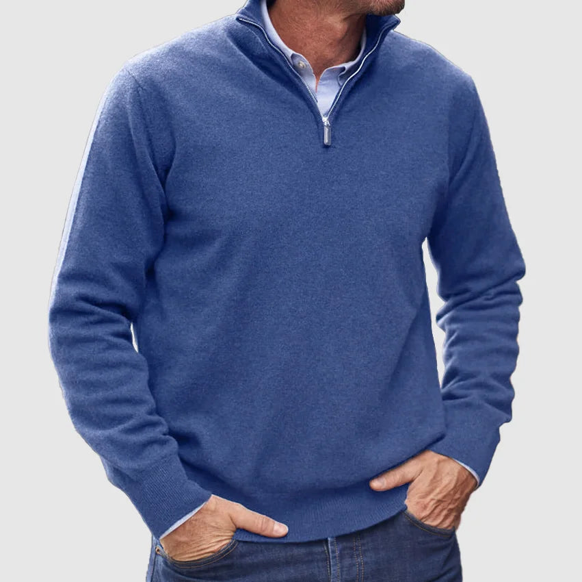 Tim | Half-zip truien