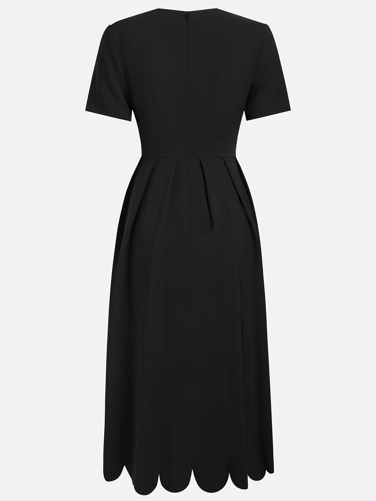 Jacobina | Elegante scallop jurken