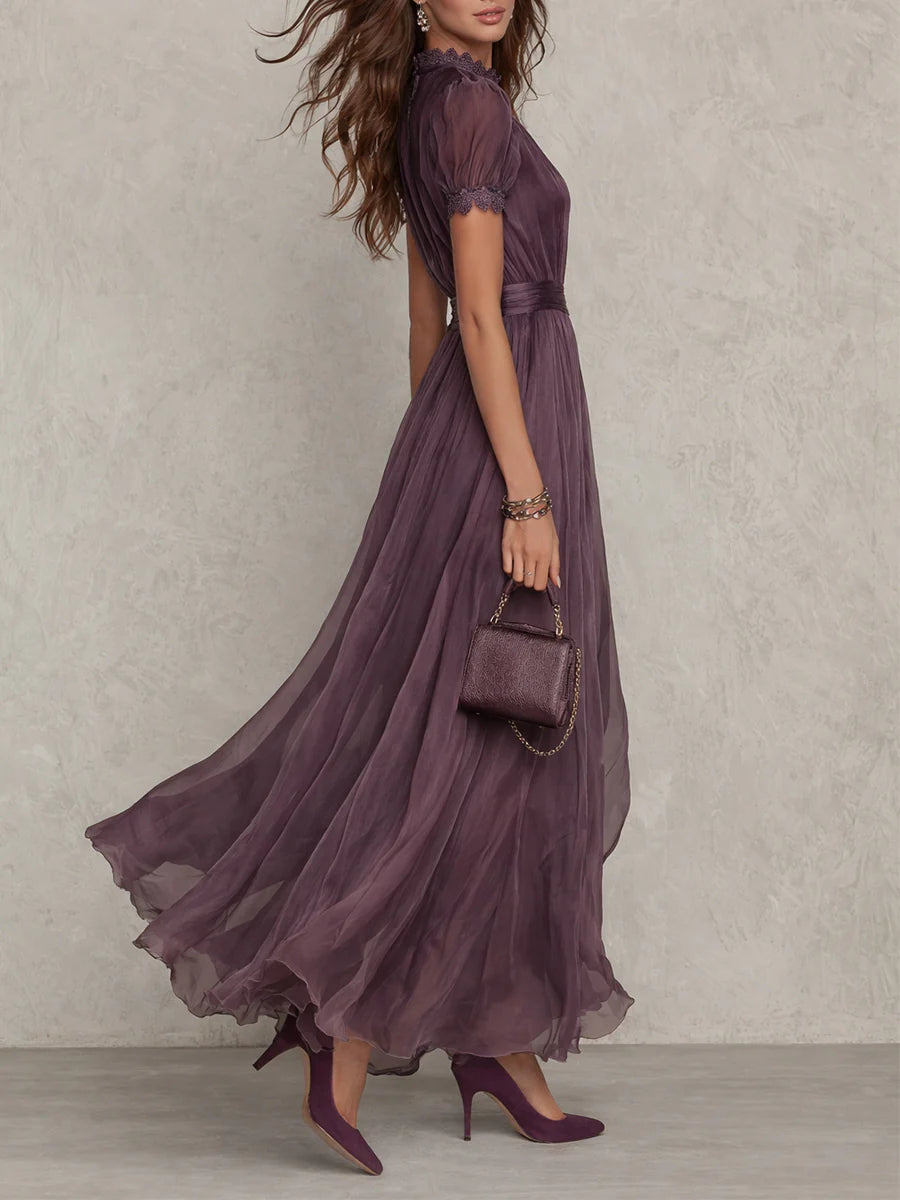 Lange Flavia Jurk - Ongeëvenaarde Elegant bij Maison Claire en Sylvie