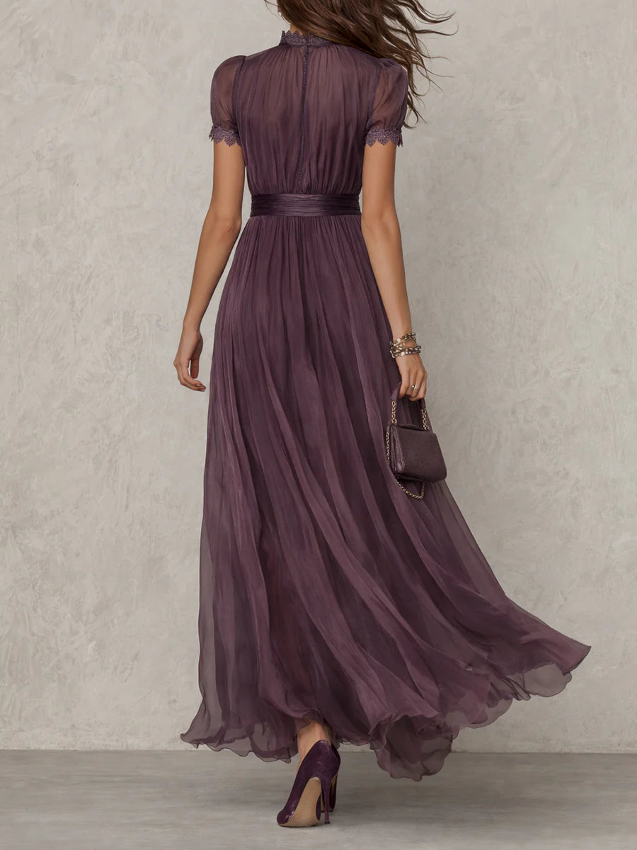Lange Flavia Jurk - Ongeëvenaarde Elegant bij Maison Claire en Sylvie